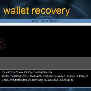 BITCOIN RECOVERY TOOL